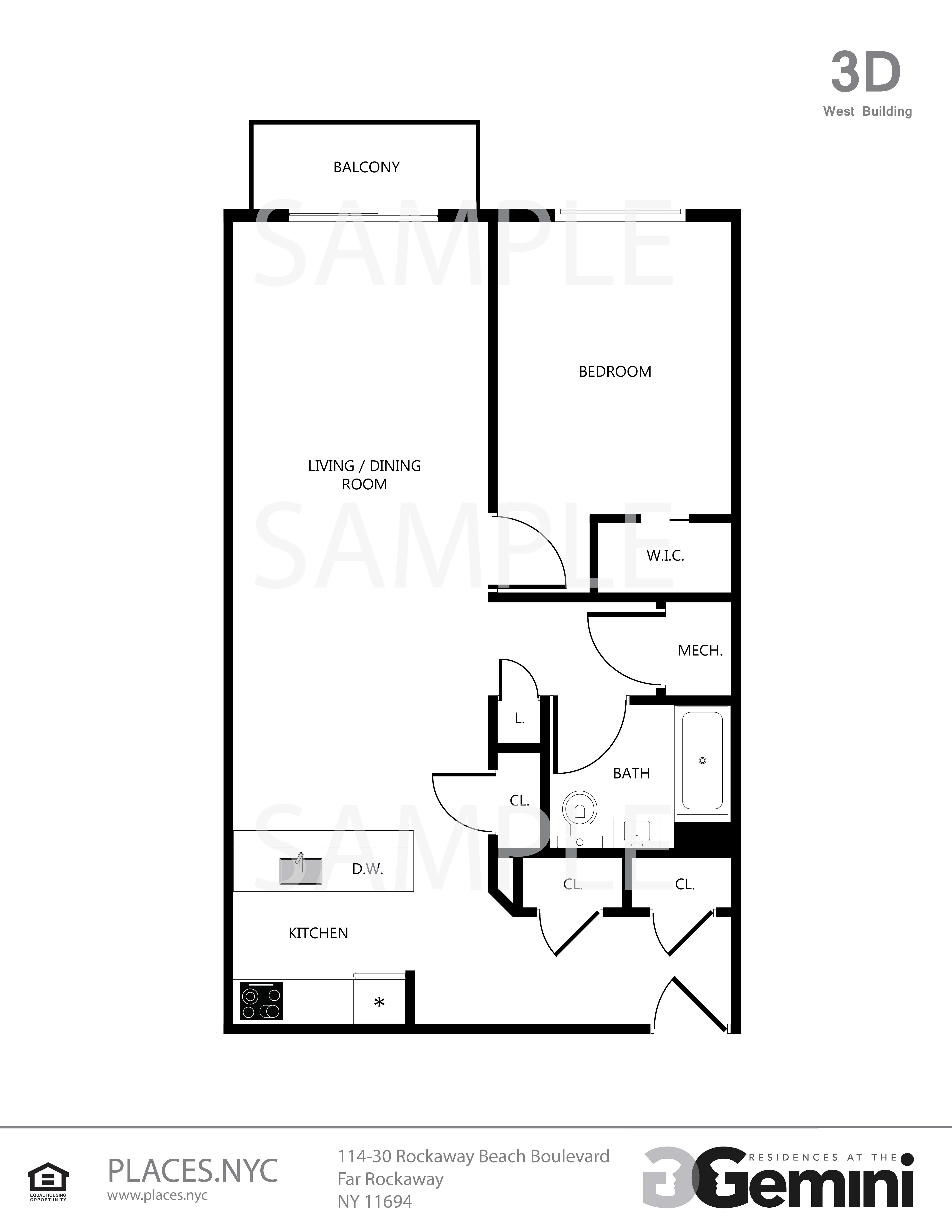 1 Bedroom Bedrooms, ,1 BathroomBathrooms,Apartment,For Rent,1009